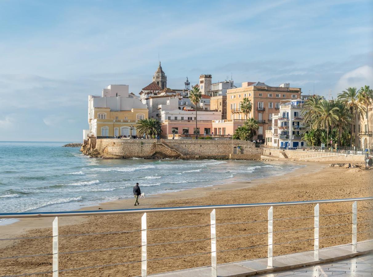 Sant Sebastia Moderno Apartamento A 100 Metros De La Playa Sitges Exterior foto